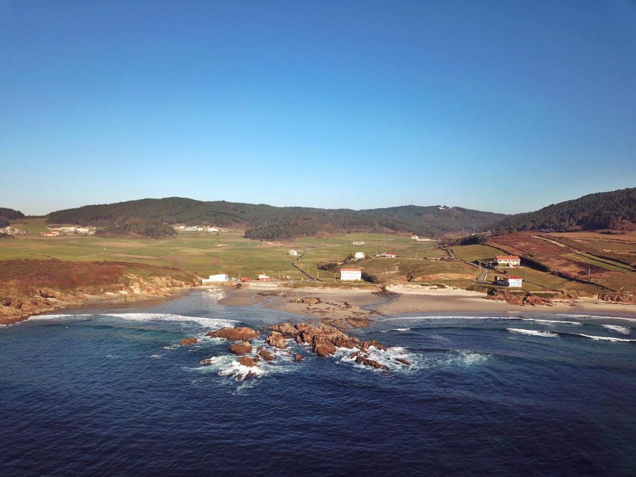 Vila Casa Farina Muxia Exteriér fotografie